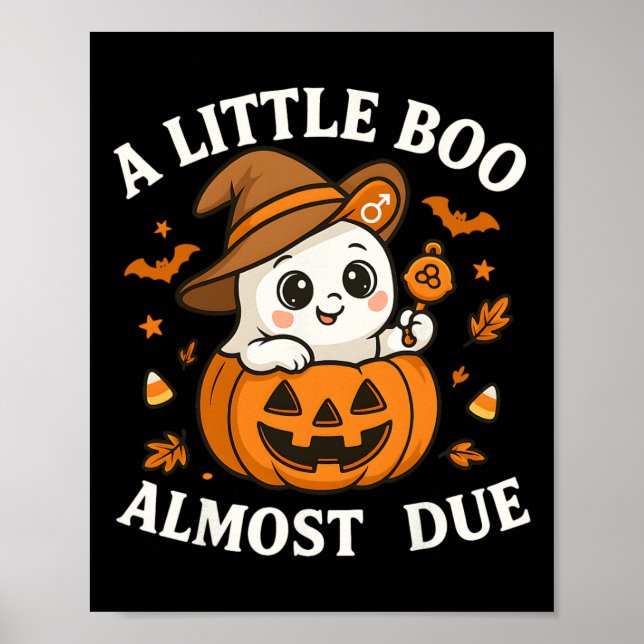Poster Petit Bois Est Presque Dû Halloween Grossesse Reve (Devant)