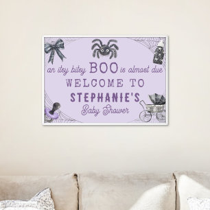Poster Petit Boo Itsy Bitsy Araignée Halloween Baby Showe