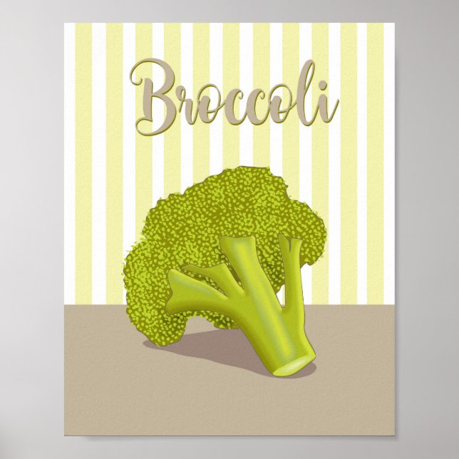 Poster Petit brocoli (Devant)