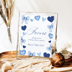 Poster Petit Cadeau de Saint-Valentin pour Bébé