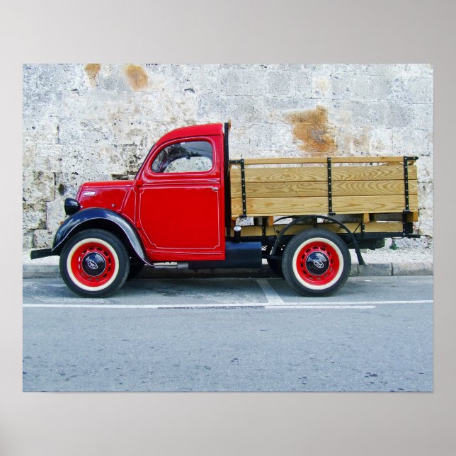 Poster Petit camion (Devant)