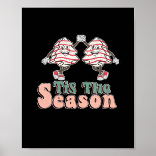 Poster Petit C'Est La Saison Arbre De Noël Jen