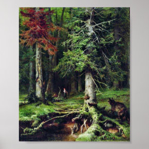 Poster Petit Chaperon rouge