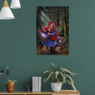 Poster Petit Chaperon Rouge