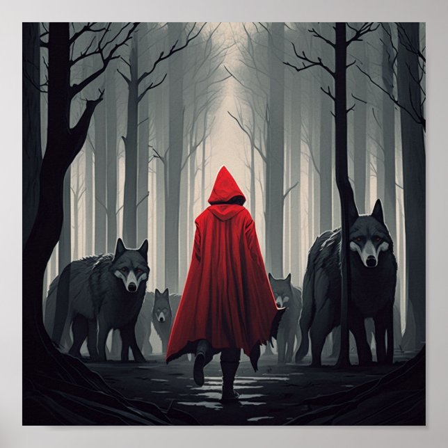 Poster Petit chaperon rouge (Devant)