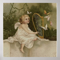 Petit Cherub souriant
