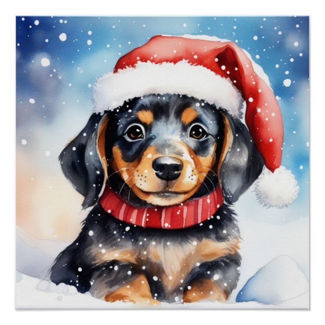 Poster Petit chiot (Devant)