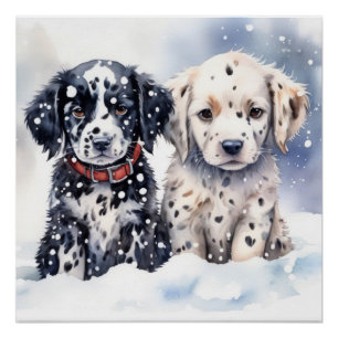 Poster Petit chiot