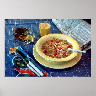 Poster Petit déjeuner matinal