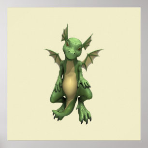 Poster Petit dragon