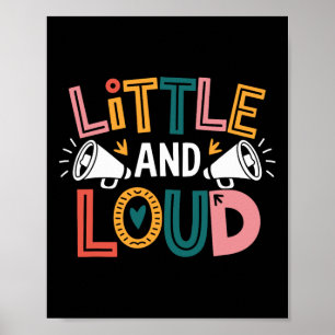Poster Petit et fort, Cheerer Cheerleader et Cheer Che