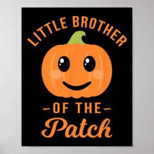 Poster Petit Frère Du Citrouille De Patch Halloween T Sh