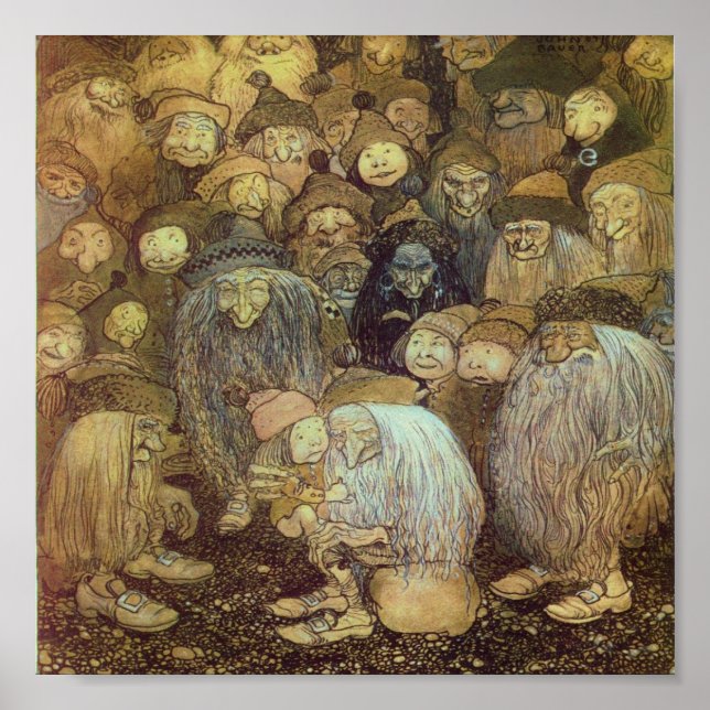 Poster Petit Garçon Gnome (Devant)