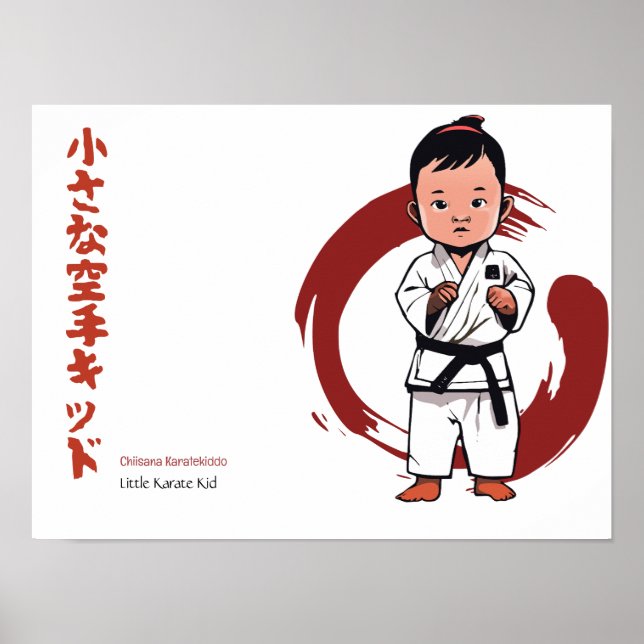 Poster Petit Karaté Kid (Devant)