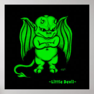 Poster Petit méchant diable