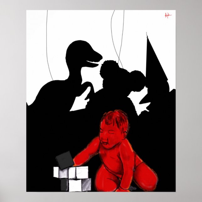 Poster "Petit Monstre" (Devant)