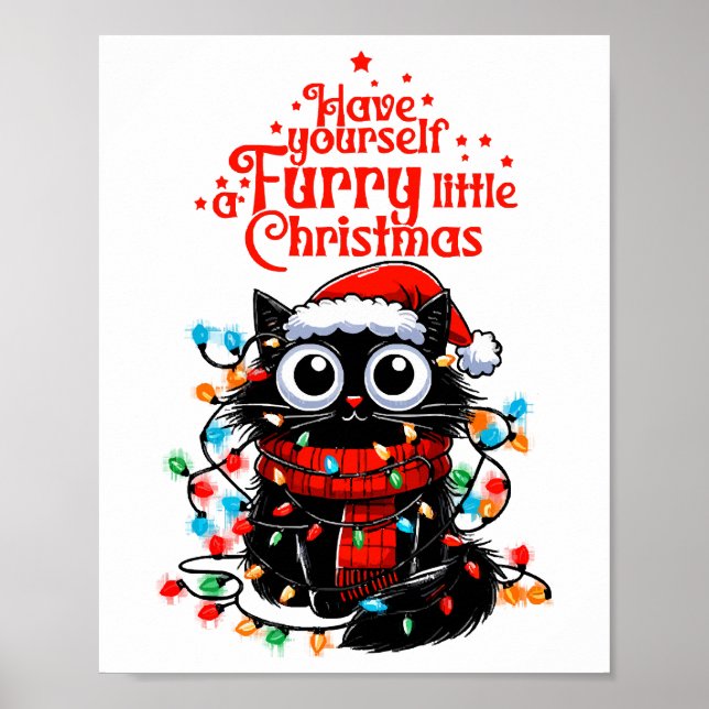 Poster Petit Noël Furry (Devant)