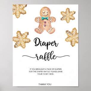 Poster Petit pain d'épice biscuit tombole