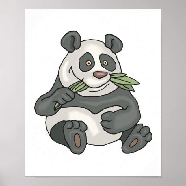 Poster petit panda (Devant)