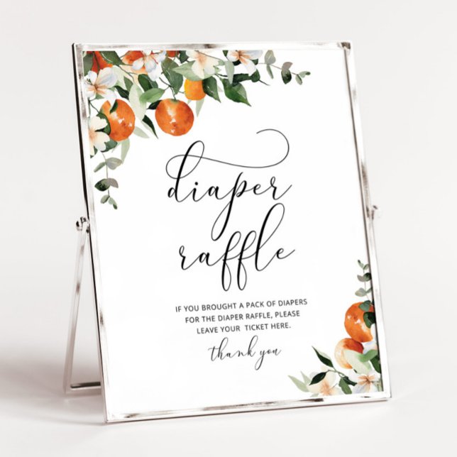 Poster Petit signe de tombola de couche (Créateur téléchargé)