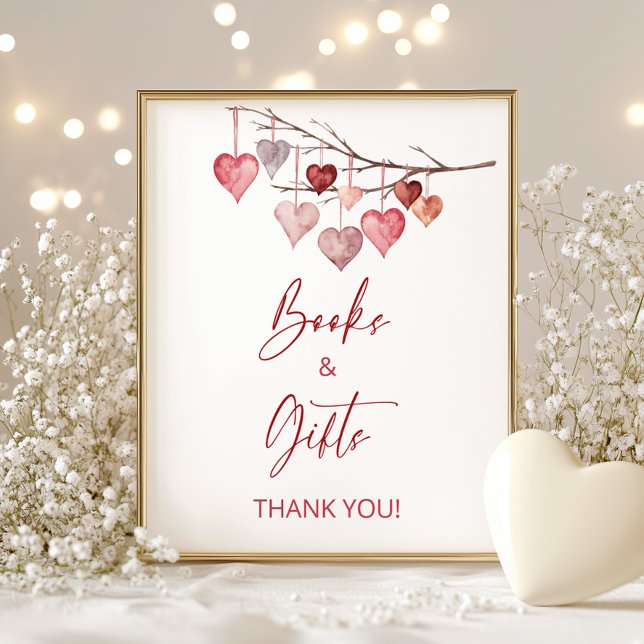 Poster Petite amour Valentines Livres et Cadeaux (Créateur téléchargé)