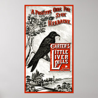 Poster Petite annotation de Carter's Liver Pills