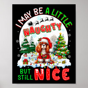 Poster Petite coquine mais Nice Noël Cavalier Roi Charles