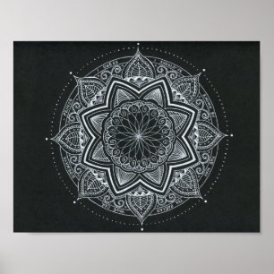 Poster Petite Corvette Rouge