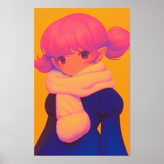 Poster Petite fille (Devant)