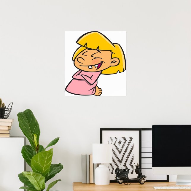 Poster Petite fille priant (Créateur téléchargé)