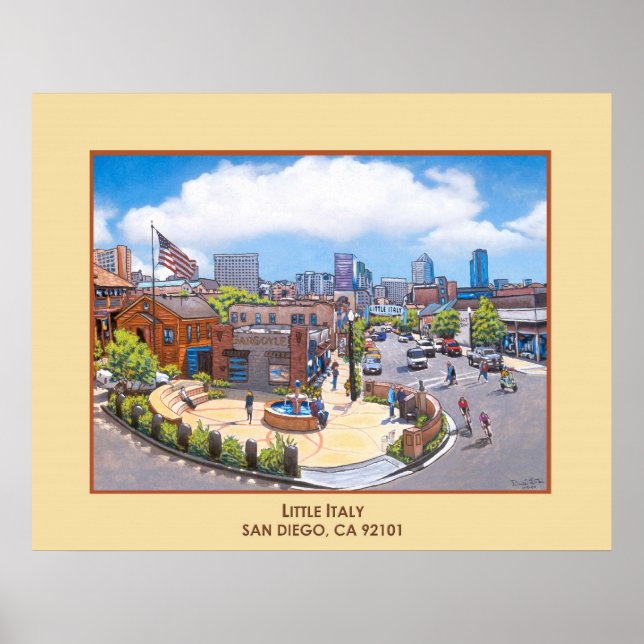 Poster Petite Italie (Devant)