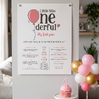 Petite Mademoiselle Merveilleux Premier Anniversai