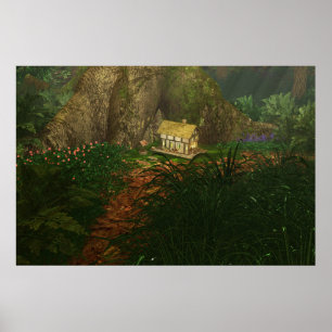 Poster Petite maison dans le Big Woods Imprimer
