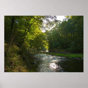Poster Petite rivière Patuxent depuis Savage Park