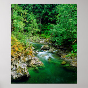 Poster Petite rivière Qualicum