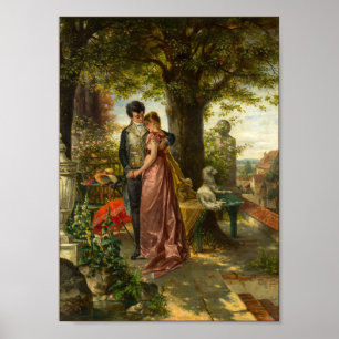 Poster Petite scène de début du 19ème siècle