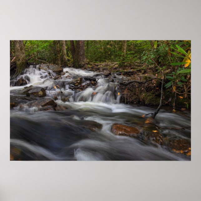 Poster Petites chutes sur la course de printemps de sable (Devant)