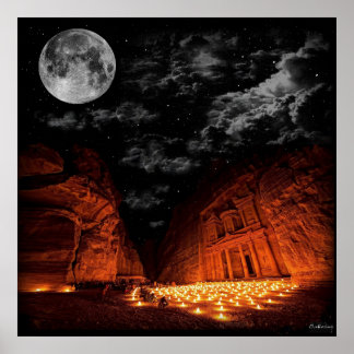 Poster Petra Super Moon