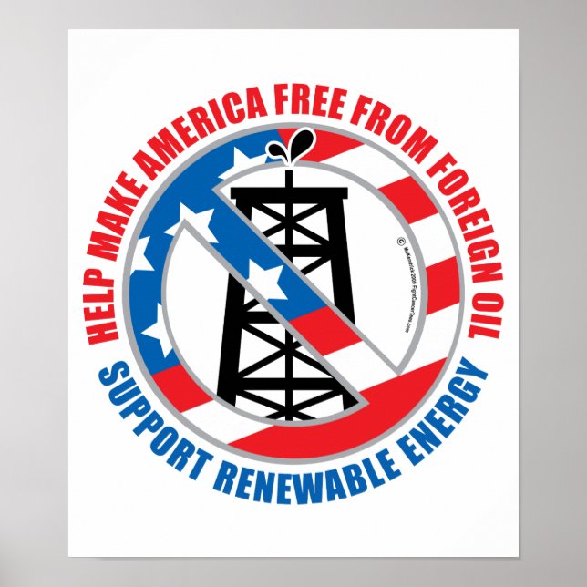 Poster Pétrole étranger (Devant)