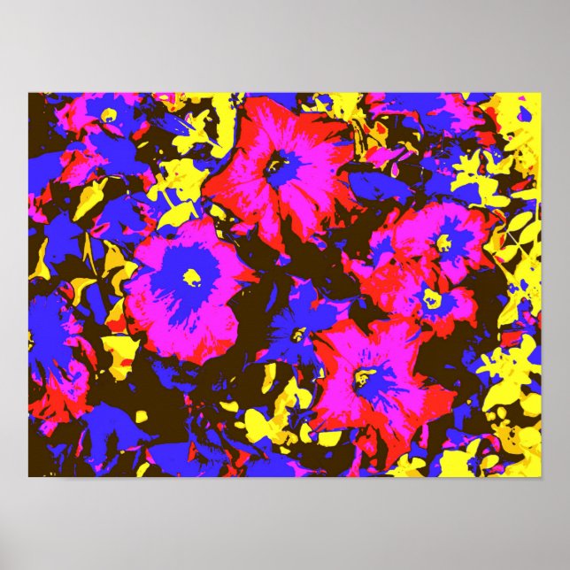 POSTER PETUNIAS (Devant)