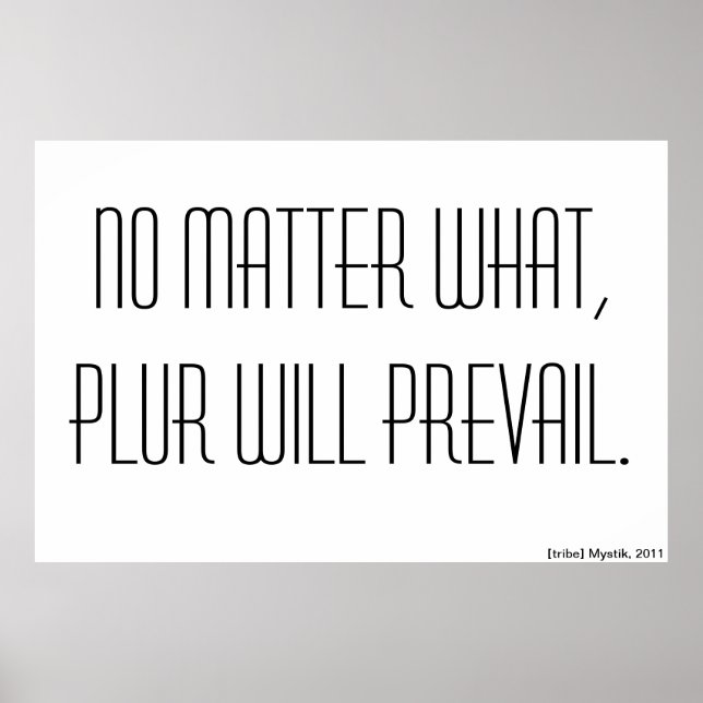 Poster Peu Importe Quoi (Devant)