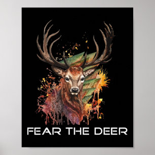 Poster Peur Le Basket-Ball De Cerfs 1