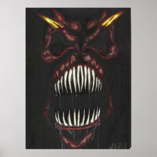 Poster Peur rouge