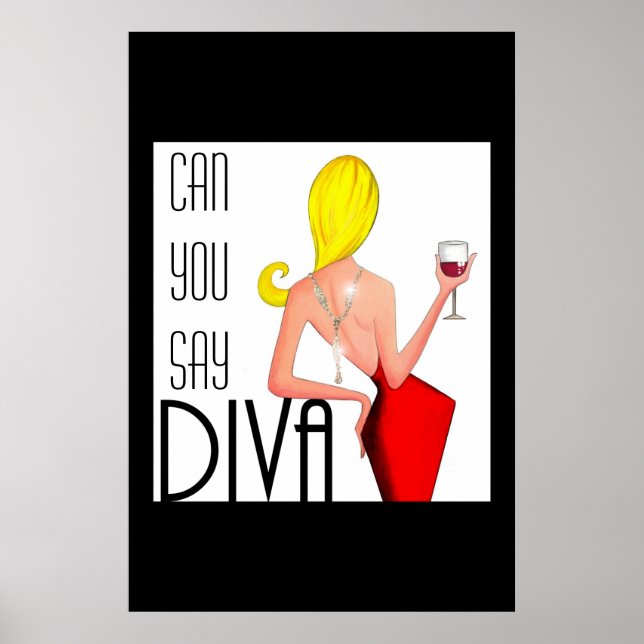 Poster "Peux-tu dire DIVA ?" (Devant)