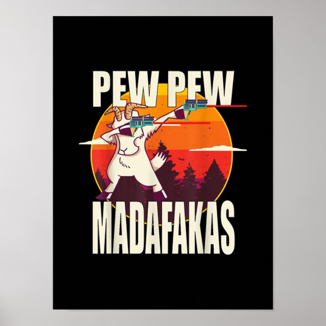 Poster Pew Pew Madafakas (Devant)