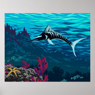 Poster Pez espada