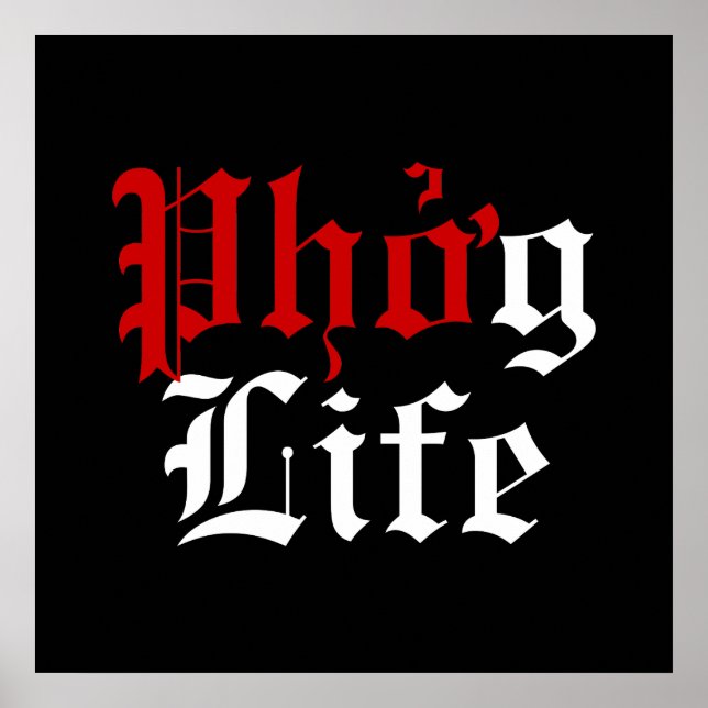 Poster Phở g Life (Devant)