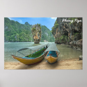 Poster Phang Nga, Thaïlande