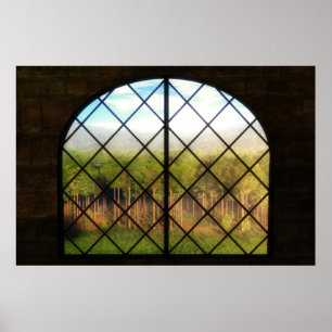 Poster Phantastes : Imprimé Frontières de terres fées