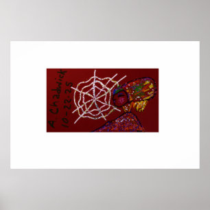 Poster Pharaon Araignée Féminin
